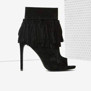 Privileged Cortez fringe bootie New in Box